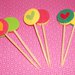 San Valentino Collection! - Muffin e CupCake Toppers^^ - Decorazioni per Dolci - LoveSet-1^^ (lotto 12pz)