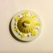 Mousse al limone in fimo dollshouse miniature