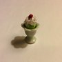 Coppa di gelato in fimo dollshouse miniature 