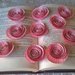 fiori di carta, 30 rose rosa, decorazione tavola, matrimonio, san valentino, compleanno, centrotavola, segnaposto