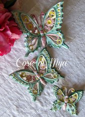 Coordinato Farfalle Ceramica