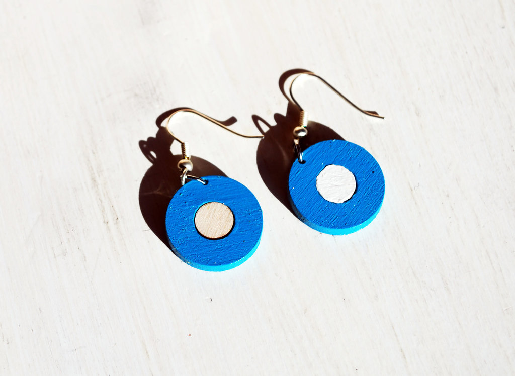 Orecchini Pendenti In Argento 925 Con Turchese Naturale Vintage, Filigrana, Pietra 10x8 Mm, Regalo In Elegante Scatola Portagioie
