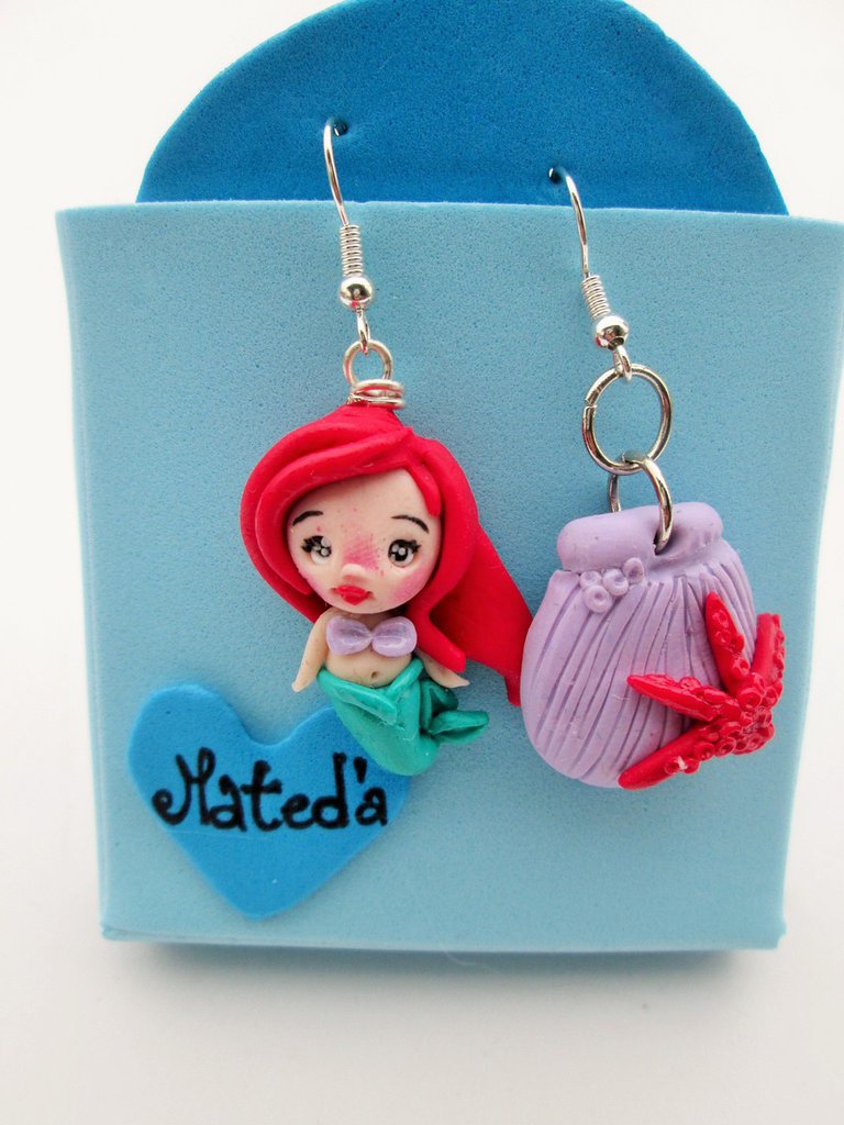 La Sirenetta, Ariel E Flounder - Portachiavi (6cm), Accessorio, Principesse Disney - Italia - Foto 10