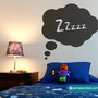 Lavagna adesiva fumetto nuvola - adesivi murali bambini - lavagna da parete - stickers lavagna