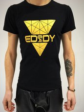 T-Shirt Eddy64 geometric Gold