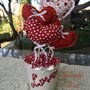 VASO CON CUORI PER SAN VALENTINO