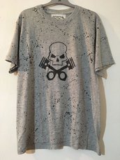 T-Shirt modello Piston Skull