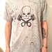 T-Shirt modello Piston Skull