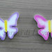 Calamita farfalla dalle ali spiegate in legno