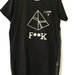 T-Shirt long fit modello Pyramid