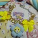 Bracciale Fiorellino ciuccio,fiocchi gialli,love baby,kawaii style lolita