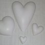 Cuori in Gesso (min.12 Pezzi)