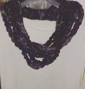 Sciarpa collana  scaldacollo handmade scarf regalo donna