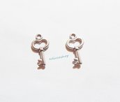 Charms ciondolo chiave, old style 6 pz