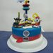 Cake topper paw patrol per compleanno bimbi