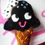 Ice Cream Kawaii: Black