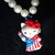 collana di perle con Hello Kitty U.S.A.  