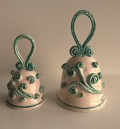 Campane in ceramica idea regalo decorazione casa