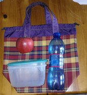 borsa porta pranzo lunch bag unisex