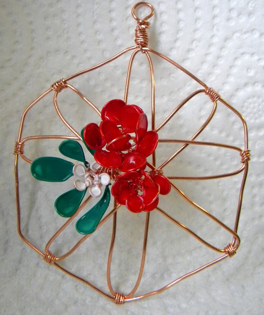 Ciondolo In Filo Di Rame Avvolto In Labradorite Blu Fuoco: Gioielli Di Design Ossidati - Italia - Foto 11