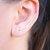 Orecchini Scalatori Ottone Minimal Ear Cuff Orecchini Arco Ear Climber