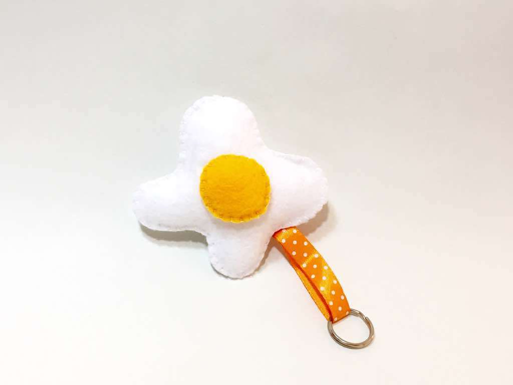 Portachiavi A Forma Di Pollo Fritto - Simulazione Cibo Realistica, Accessorio Creativo, Regalo Divertente Per Uomo/donna