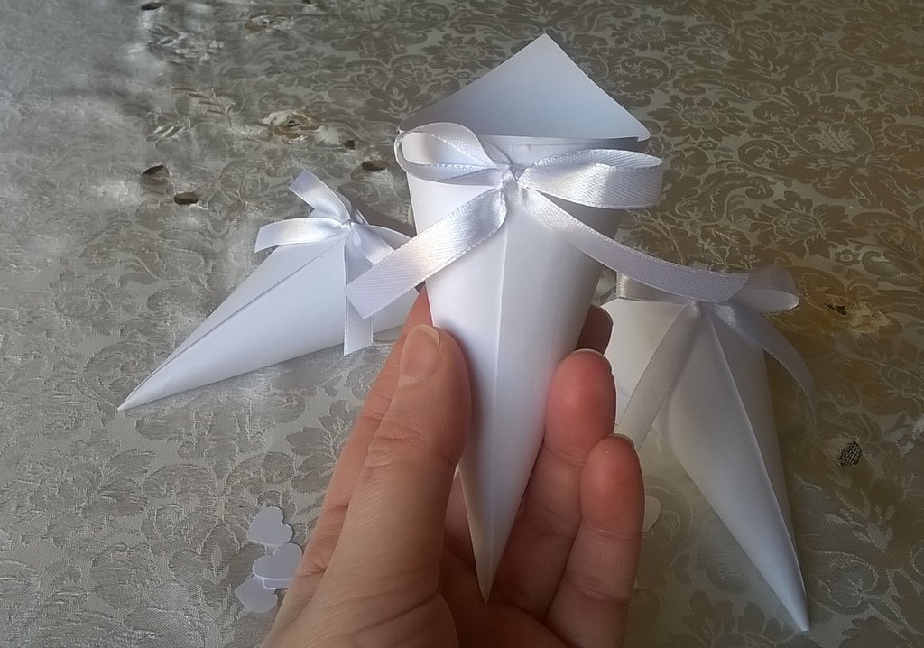 Coriandoli Biodegradabili A Forma Di Cuore - 5000 Pezzi Bianchi Per Matrimoni E Feste - Foto 5