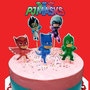 TOPPER per torta SUPER PIGIAMINI_PJ MASKS_COMPLEANNO_CIALDA_PDZ 