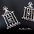 Charm "Cage&Bird"" color argento (16x31mm) (cod. New)