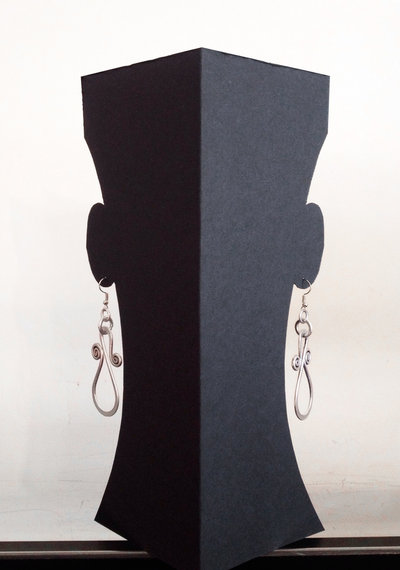 Stecche Per Orecchini In Legno Da 20", Rack Porta Orecchini Individuale, File Di Ricambio Personalizzate, Organizer Per Gioielli Fai Da Te, Strisce Di Barre Per Orecchini - Italia