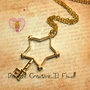 Collana Pastel - Chiave a forma di stella - handmade kawaii