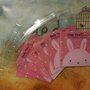 15 Bustine rosa con coniglietto per confezionamento