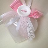 Cuore profumato con gesso - Feste - Bomboniere - di Il giardino di