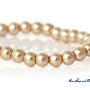 NOVITA'! LOTTO 220 perle "Champagne" (4mm) (cod. new)