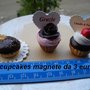 cupcakes magnete segnaposto personalizzati