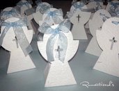 Bomboniera pe porta confetti scatolina Calice per Prima Comunione by Romanticards