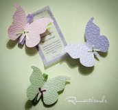 Partecipazione Modello Farfalla by Romanticards