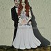  Gli Sposi-Bambole di carta articolate,realistiche,personalizzate,uniche nel suo genere,matrimonio,fidanzamento,anniversario
