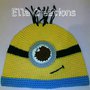 Cappellino uncinetto minions