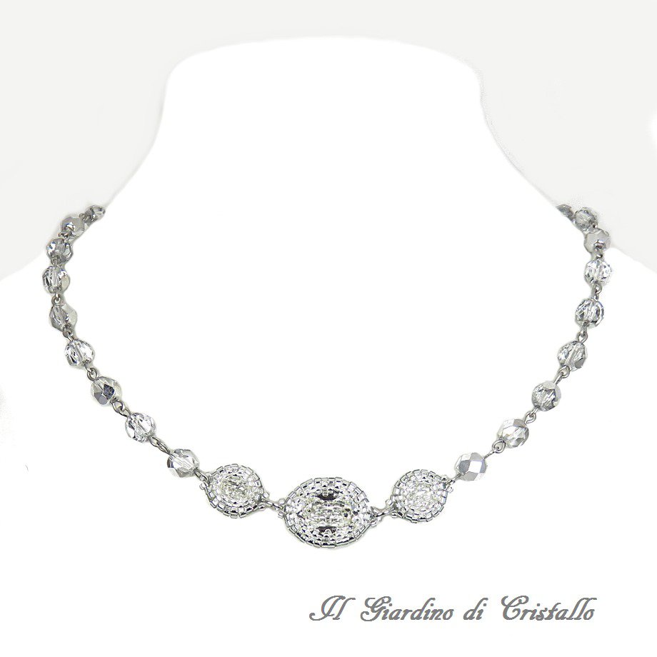Collana Elegante Veneziana Ovale Pressata In Argento 925 – NKlaus, Lunghezza 42 Cm, Larghezza 1,7 Mm