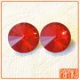 2 Rivoli Cabochon in resina 14mm