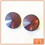 2 Rivoli Cabochon in resina 14mm