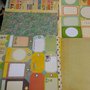 kit 4 blocco di fogli scrapbooking