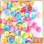 Perle A Foro Grande - Donuts 14 Mm - Bianco Opaco X10 - Perles & Co - Foto 7