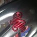 Anello wire rosso