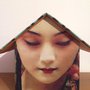 Casetta Contenitore ZEN con  viso  giapponese 