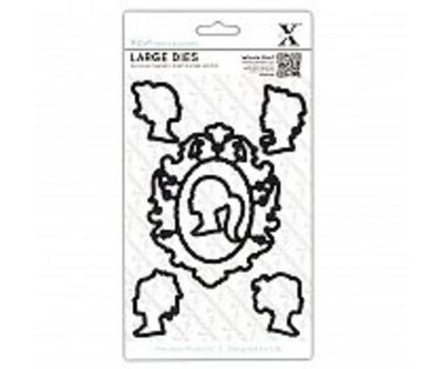 Xcut Decorative Dies (6pcs) - Cameos (Large) (XCU 503054) Xcut Decorative Dies (6pcs) - Cameos (Large) (XCU 503054)