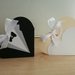 2 scatole bomboniera porta confetti sposi matrimonio coppia sposa sposo nozze collana
