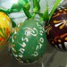 Uovo dipinto decorazione di Pasqua
