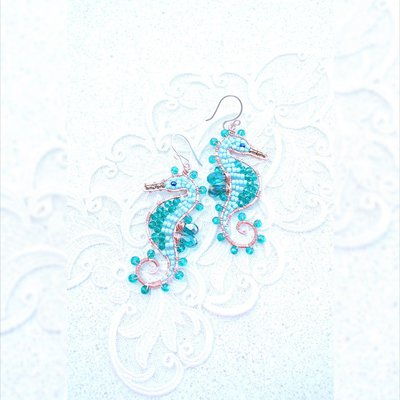 Orecchini Pendenti Boho A Tema Mare | Acrilico Con Sirena, Conchiglia E Tartaruga | Gioielli Estivi Per Donne